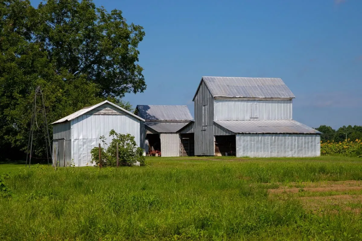 Livestock & Hay Storage Barns detail - Wichita KS post-frame construction